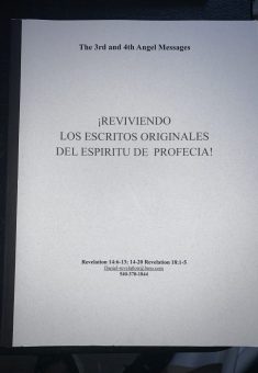 Reviviendo Los Escritos Originales Del Espiritu De Profecia! Master Book