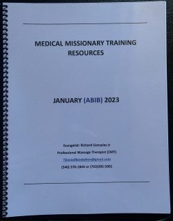 Medical Missionary Training Resources. January (ABIB) 2023-2024